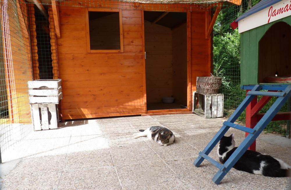 installations extérieures de la pension