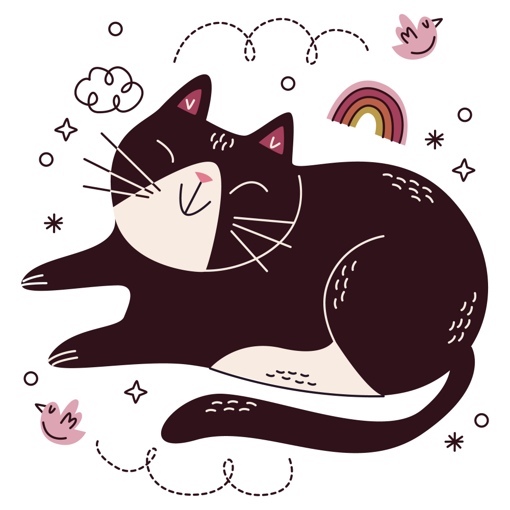 dessin d'un chat