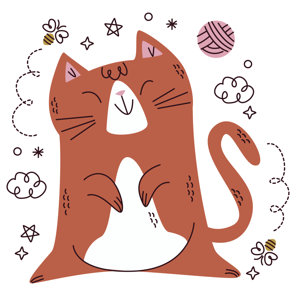 dessin d'un chat