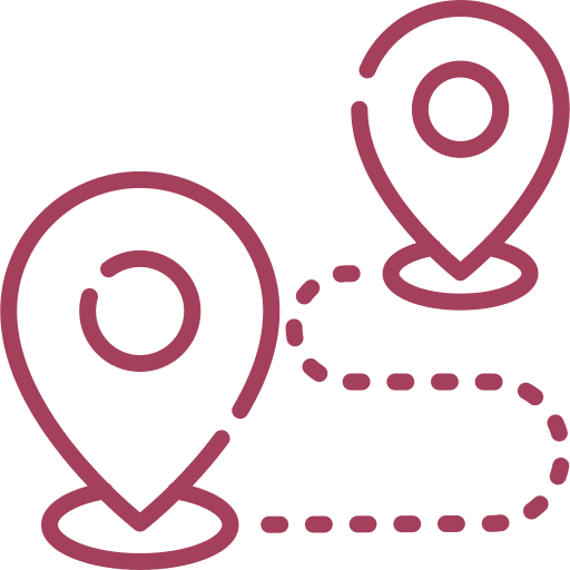 Pictogramme d'un ping de localisation